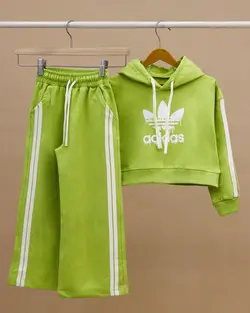 هودی کراپ شلوار بگ استایل ADIDAS NZDE | فروشگاه اینترنتی ویرما