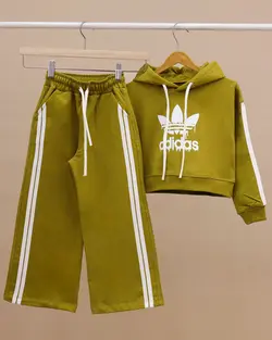 هودی کراپ شلوار بگ استایل ADIDAS NZDE | فروشگاه اینترنتی ویرما