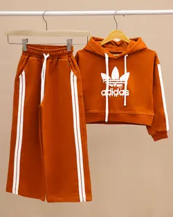 هودی کراپ شلوار بگ استایل ADIDAS NZDE | فروشگاه اینترنتی ویرما