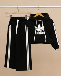 هودی کراپ شلوار بگ استایل ADIDAS NZDE | فروشگاه اینترنتی ویرما