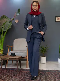 مانتو شلوار اداری مدل جینا کد 4068