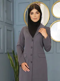 مانتو شلوار اداری مدل سه جیب کد 4027