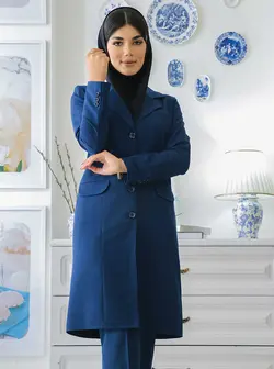 مانتو شلوار اداری مدل سه جیب کد 4027