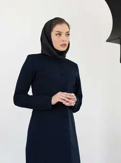 مانتو شلوار اداری مدل دو برش کد 4008