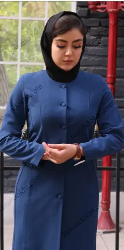 مانتو شلوار اداری مدل دو برش کد 4008