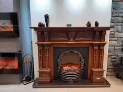شومینه چوبی W-1016