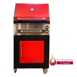 کباب پز 75 سانتی گازی آرا مدل bbq-101