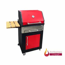 کباب پز 75 سانتی گازی آرا مدل bbq-101
