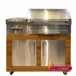 کباب پز 50سانتی گازی آرا مدل bbq-102
