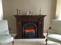 شومینه چوبی W-1001