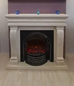 شومینه سنگی کد S-1012