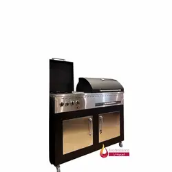 کباب پز 60سانتی گازی آرا مدل bbq-104