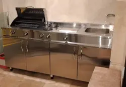 باربیکیو آیلند تمام استیل آرا I-1004