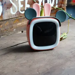 ساعت رومیزی چراغ دار cute pet TV