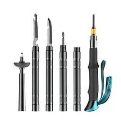 ست عصای کوهنوردی تاشو Terkking Pole