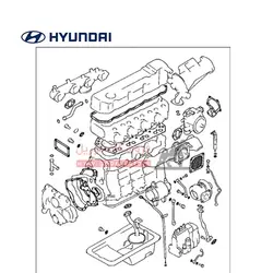 موتور کامل کامیونت هیوندا HD65