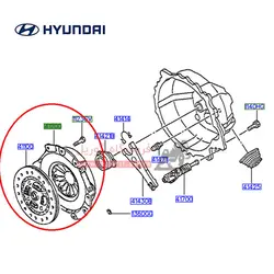 دیسک و صفحه مینی بوس هیوند (هیوندا کروز ) ولئو(VALEO)