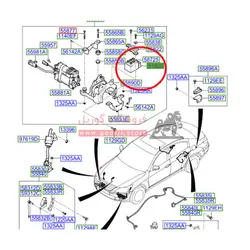 شیرسلونوئید(سنسور) تقسیم باد هیوندا جنسیس