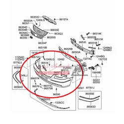 سپر جلو آزرا با جای زه (زه خور )