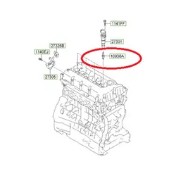 شمع موتور سانتافه 2.4 (ix45)