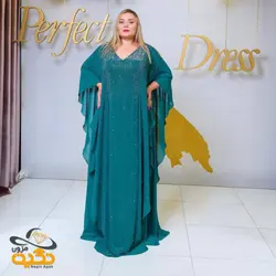 پیراهن مجلسی سنگدوزی شده کد 1418