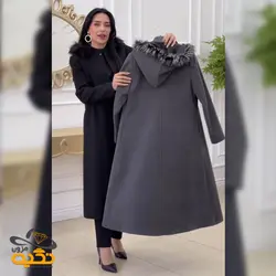 پالتو فوتر کوبیده آستردار کد 1441