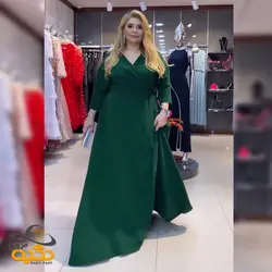 پیراهن کرپ کنزو کد 1434