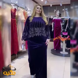 پیراهن مخمل کد 1437