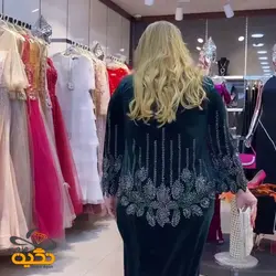 پیراهن مخمل کد 1437