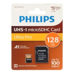 کارت حافظه 128گیگابایت  UHS-1 microSDHC Card فیلیپس مدل Ultra Pro