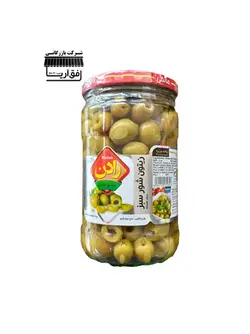 زیتون شور سبز رادن (بدون هسته) - 650 گرم