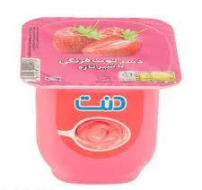 دسر توت فرنگی دنت- 100 گرم