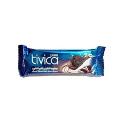 بیسکویت کاکائویی با کرم کاکائویی تیویکا ویتانا- 85 گرم