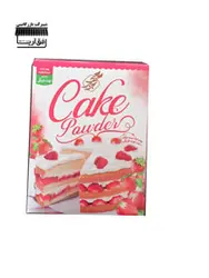 پودر کیک نیمه آماده با طعم توت فرنگی برگ برگ- 400 گرم