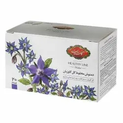 دمنوش گیاهی گل گاوزبان گلستان- 20 عددی