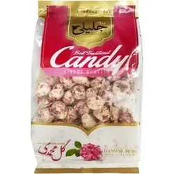 آبنبات (شکر پنیر) مدل گل محمدی- 400 گرم