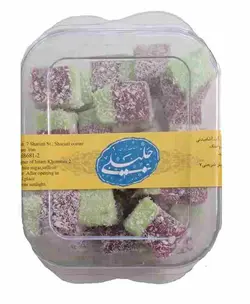 لوکوم میوه‌ای مدل هندوانه (راحت الحقوم)- 350 گرم