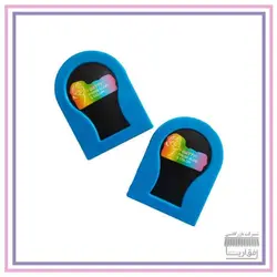 گچ مو رنگی- رنگ آبی