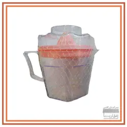 آبمیوه‌گری دستی پلاستیکی سایز متوسط- کد 8000