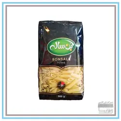 ماکارونی فرمی لوله سر کج بزرگ (پنه) بن ساله- 500 گرم