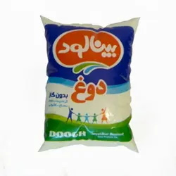 دوغ پاکتی بینالود 900گرمی باطعم نعناع وکاکوتی - گرمادیده بدون گاز