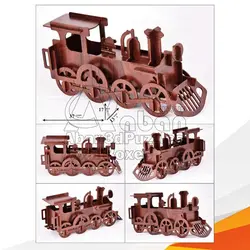 پازل سه بعدی قطار آبان - فروشگاه اینترنتی پازل های سه بعدی