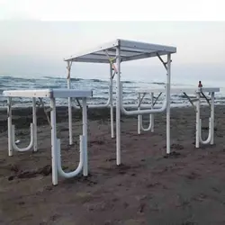 میز و صندلی چهار نفره کمپینگ آلومانت