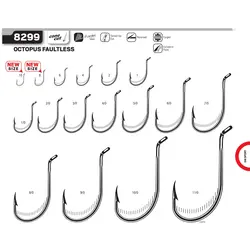 قلاب ماهیگیری VMC کد 8299 سایز 4 (بسته10عددی)