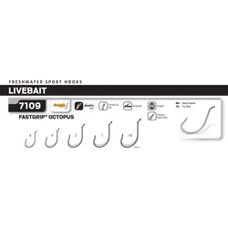 قلاب ماهیگیری VMC کد 7109 سایز 1 (بسته10عددی)