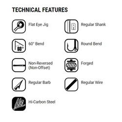 قلاب ماهیگیری VMC کد 7199 سایز 2 (بسته10عددی)