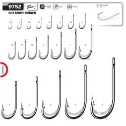 قلاب ماهیگیری VMC کد 9752 Ti (بسته10عددی)