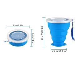 لیوان مسافرتی تاشو