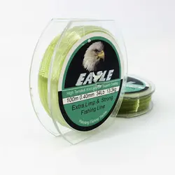 نخ ماهیگیری ایگل سایز 0.40 سبز 100 متری