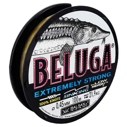 نخ ماهیگیری بالساکس بلوگا سایز 0.45 طلایی 100متری